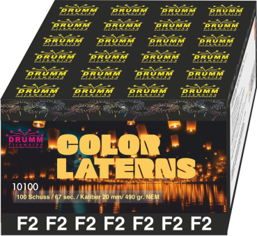 COLOR LATERNS - 100  SCHUSS