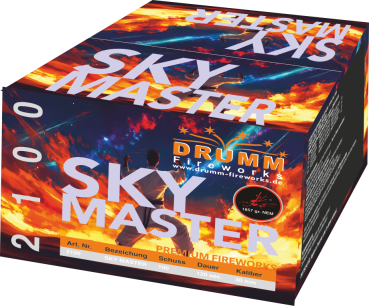 SKY MASTER - 100 SCHUSS Verbundfeuerwerk -