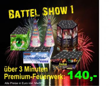 Battle Show 1 - Komplettfeuerwerk über 3 Minuten