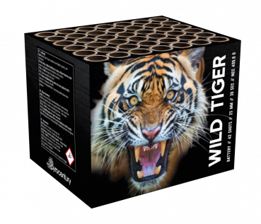 Pyrocentury Wild Tiger 42 Schuss Batterie