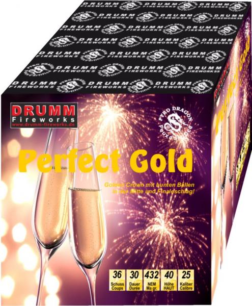 Perfect Gold 36-Schuss-Feuerwerksbatterie
