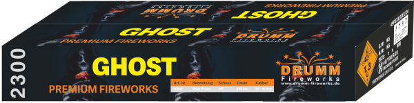 GHOST - 300 SCHUSS Verbundfeuerwerk -